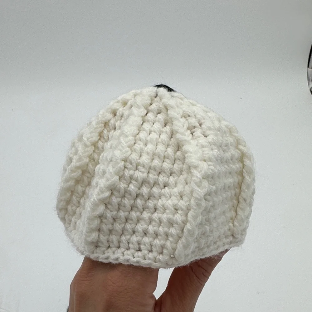 Handmade Crochet Baby Hat and Booties Set